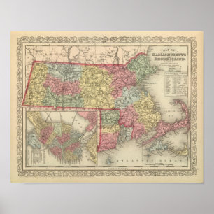 Massachusetts and Rhode Island 2 Poster