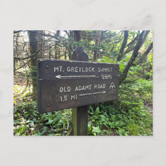Massachusetts Appalachian Trail Postcard