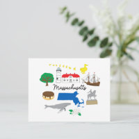 Massachusetts Card