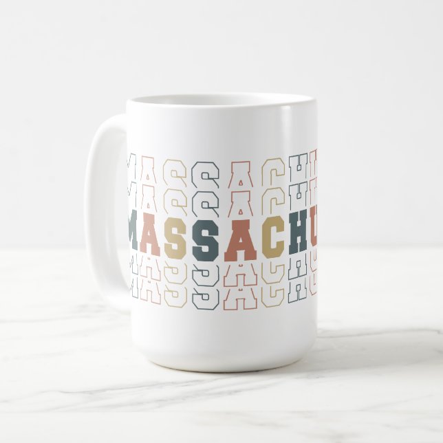 Massachusetts Coffee Mug (Front Left)