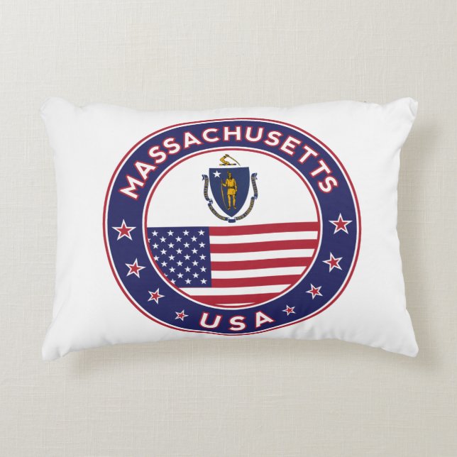 Massachusetts Decorative Cushion (Front)
