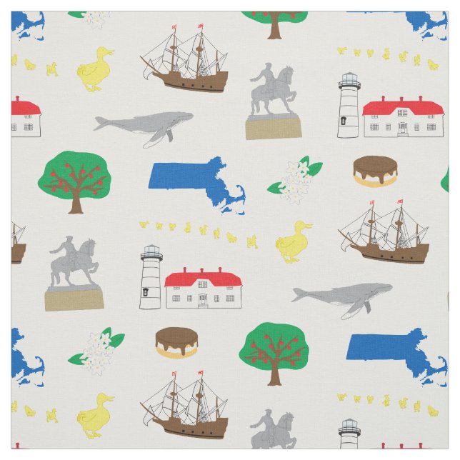 Massachusetts Fabric (Swatch)