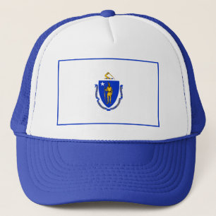 Massachusetts Flag Hat