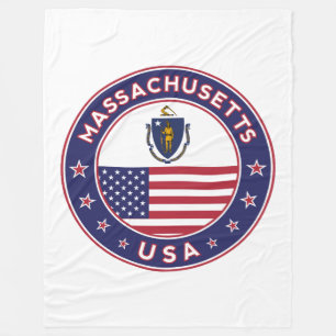 Massachusetts Fleece Blanket