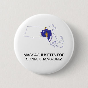 MASSACHUSETTS for SONIA CHANG-DIAZ GOVERNOR Button