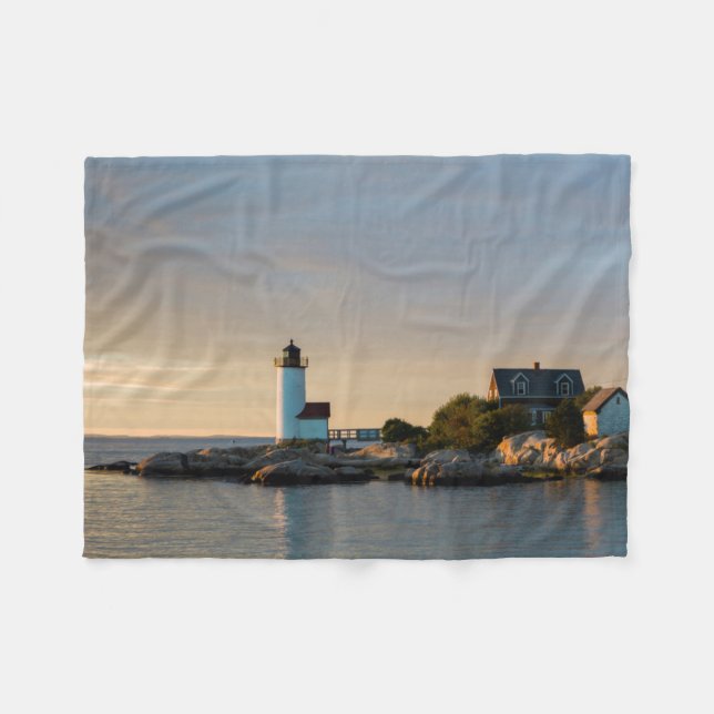 Massachusetts, Gloucester, Annisquam, Annisquam Fleece Blanket (Front (Horizontal))