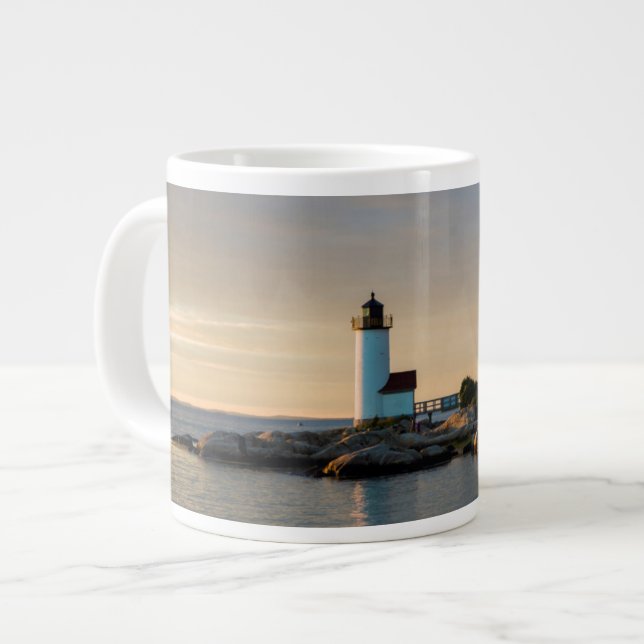 Massachusetts, Gloucester, Annisquam, Annisquam Large Coffee Mug (Front Left)