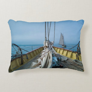 Massachusetts, Gloucester, Schooner Festival 3 Decorative Cushion