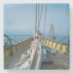 Massachusetts, Gloucester, Schooner Festival 3 Stone Coaster