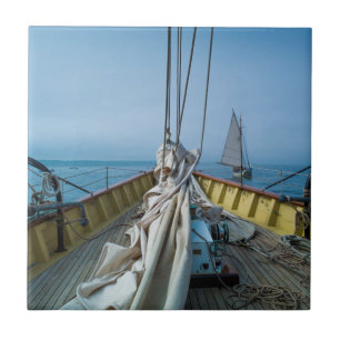 Massachusetts, Gloucester, Schooner Festival 3 Tile