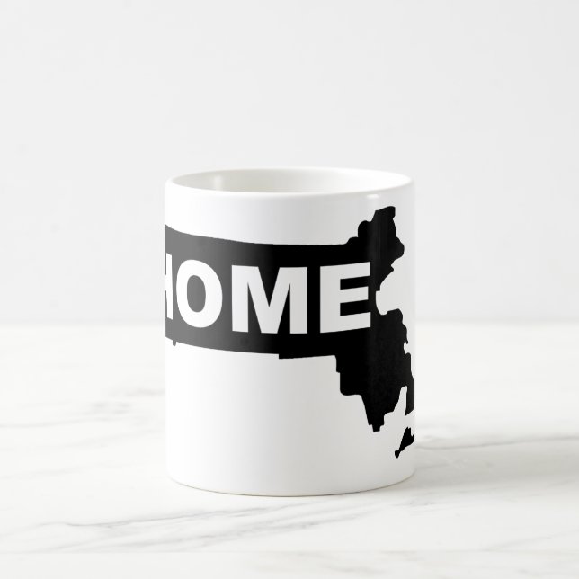 Massachusetts Home Away From State Mug Travel Mug (Center)