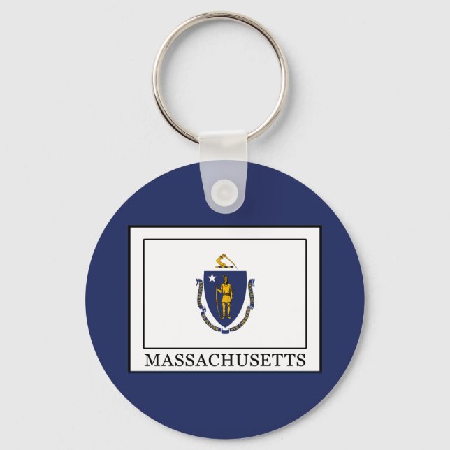 Massachusetts Key Ring (Front)