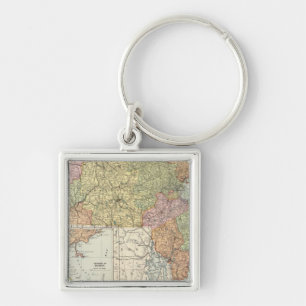 Massachusetts Key Ring