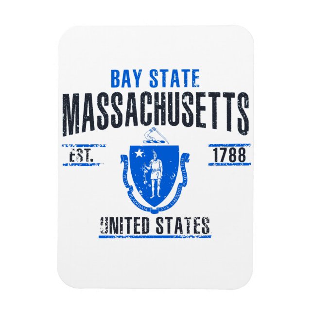 Massachusetts Magnet (Vertical)