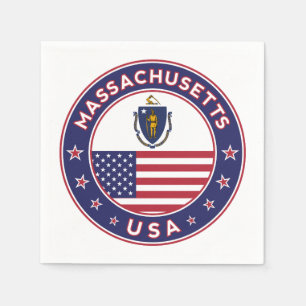 Massachusetts, Massachusetts sticker, phone case Napkin