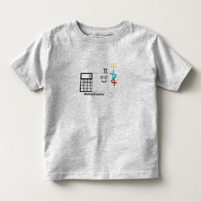 Massachusetts Mathachusetts Toddler T-Shirt (Front)