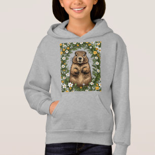 Massachusetts Mayflowers and Groundhog Woodchuck 4