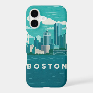 Massachusetts Night Cityscape Boston City