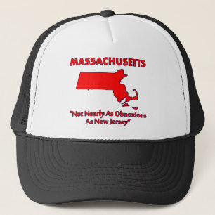 Massachusetts - Not As Obnoxious As New Jersey Trucker Hat