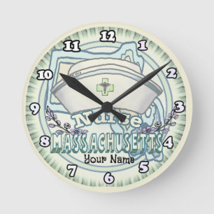 Massachusetts Nurse  Round Clock