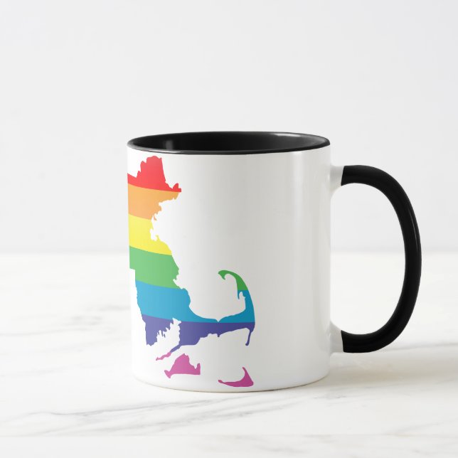 massachusetts pride. mug (Right)