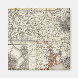 Massachusetts, Rhode Island 2 Magnet