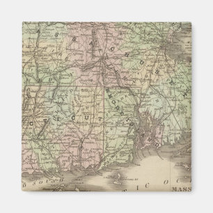 Massachusetts, Rhode Island, and Connecticut Magnet