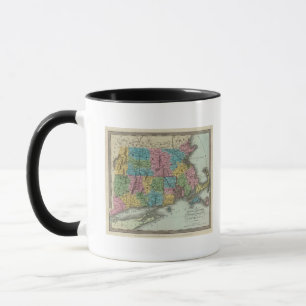Massachusetts Rhode Island And Connecticut Mug