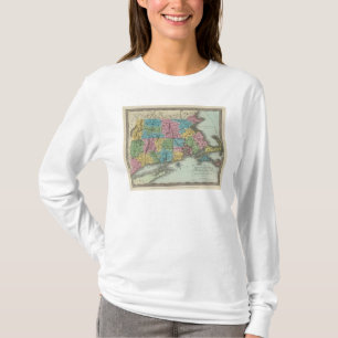 Massachusetts Rhode Island And Connecticut T-Shirt