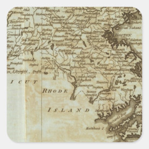 Massachusetts Square Sticker