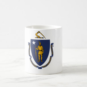 Massachusetts State Flag Coffee Mug