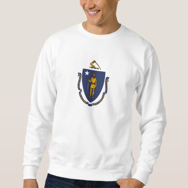 Massachusetts State Flag Sweatshirt (Front)