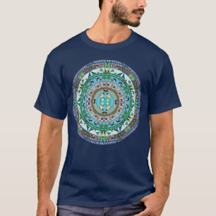 Massachusetts State Mandala T Shirt