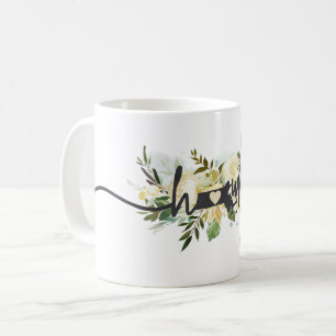 Massachusetts State Personalised Home City Rustic Coffee Mug