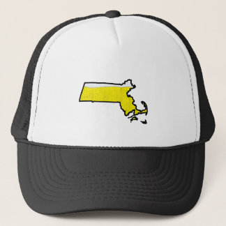 Massachusetts State Trucker Hat - Beer