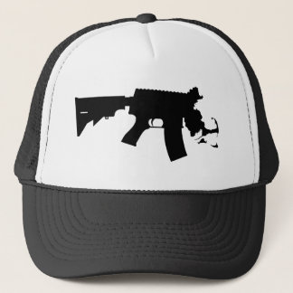 Massachusetts - The Spirit Of America AR Variant Trucker Hat