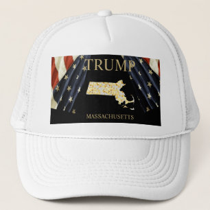 MASSACHUSETTS  TRUCKER HAT