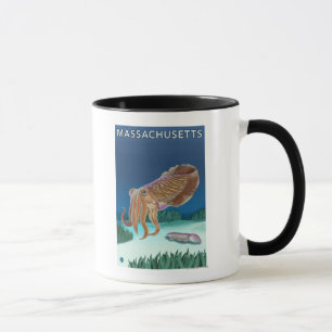 MassachusettsCuttlefish Scene Mug