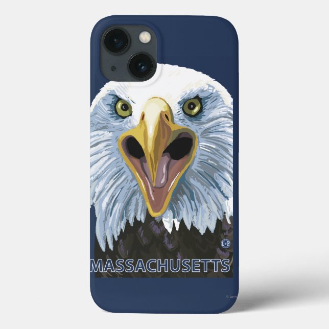 MassachusettsEagle Up Close Case-Mate iPhone Case (Back)