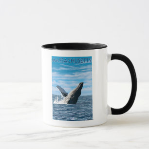 MassachusettsHumpback Whale Scene Mug