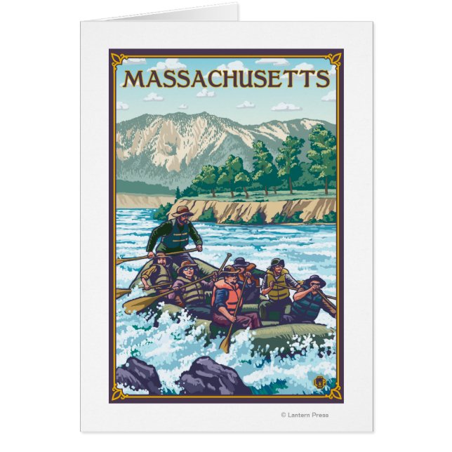 MassachusettsRiver Rafting Scene (Front)