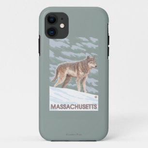 MassachusettsWolf Scene iPhone 11 Case