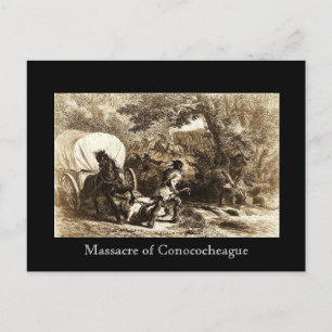 Massacre of Conococheague Postcard