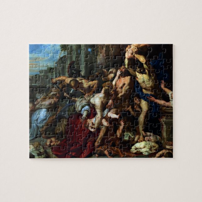 Massacre of the Innocents by Peter Paul Rubens Jigsaw Puzzle (Horizontal)