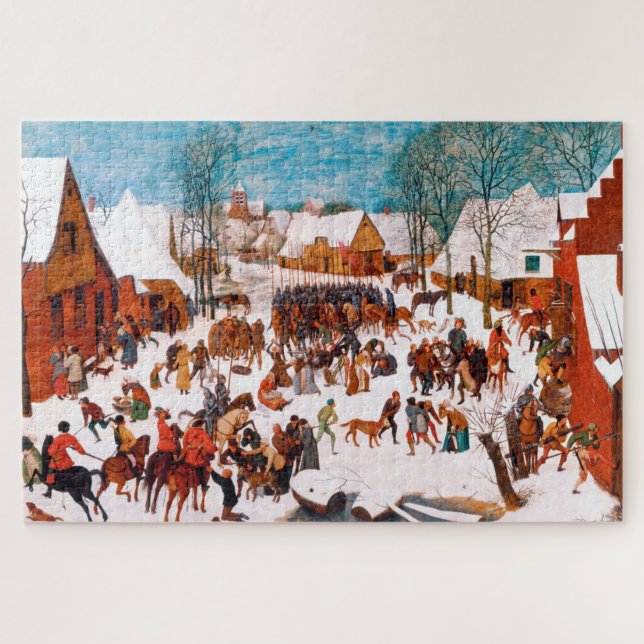Massacre of the Innocents, Pieter Bruegel Jigsaw Puzzle (Horizontal)