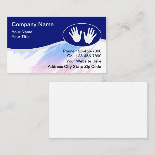 Massage Business Cards (Front/Back)