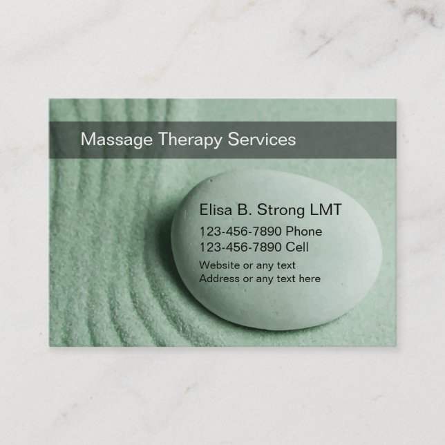 Massage Business Cards (Front)