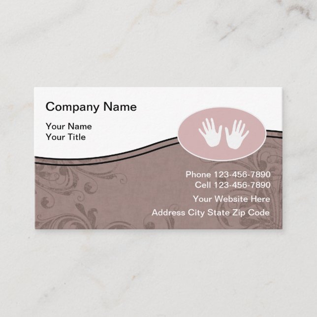 Massage Business Cards (Front)