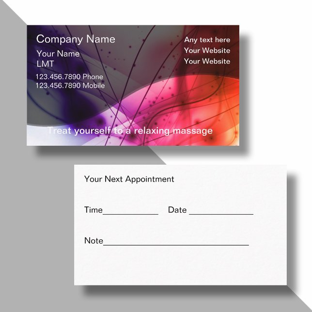 Massage Business Cards (Creator Uploaded)