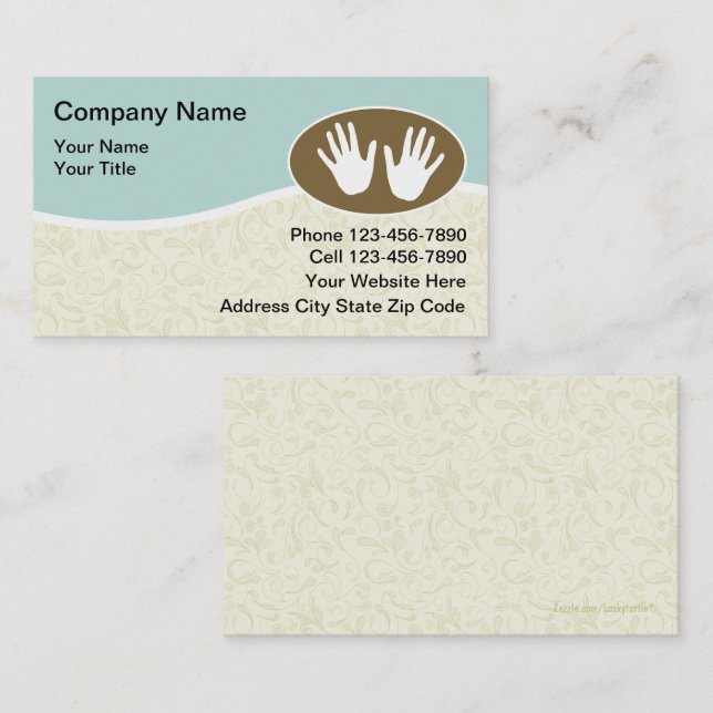 Massage Business Cards (Front/Back)